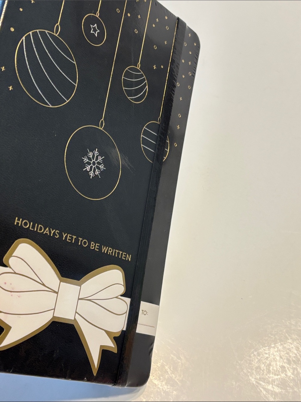 Moleskin Hard Cover Holiday Notebook in Black - Picture 7 of 11